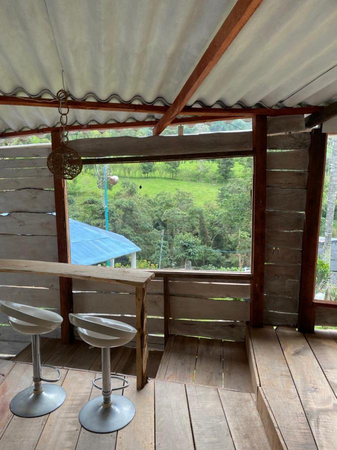Cabanas Valle Del Cocora La Truchera Salento Kültér fotó