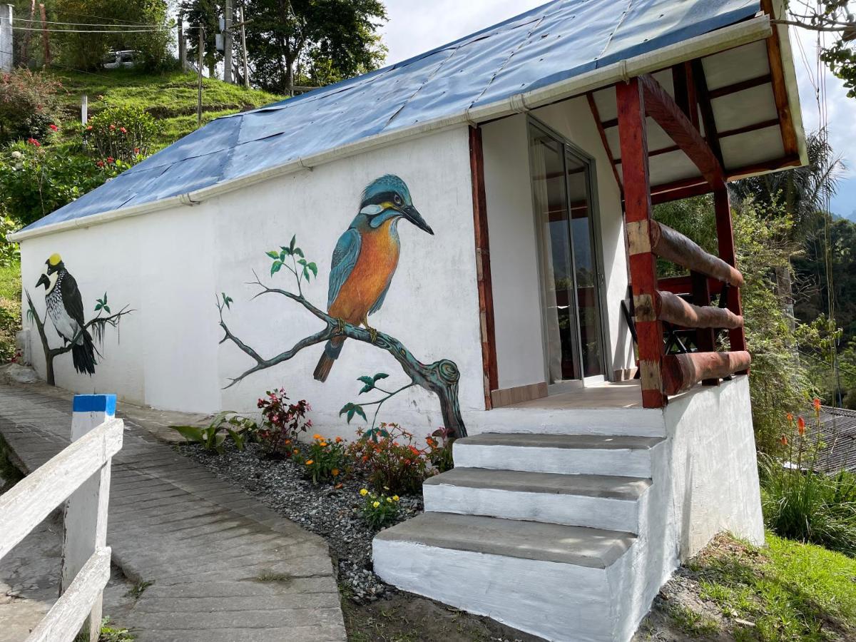 Cabanas Valle Del Cocora La Truchera Salento Kültér fotó