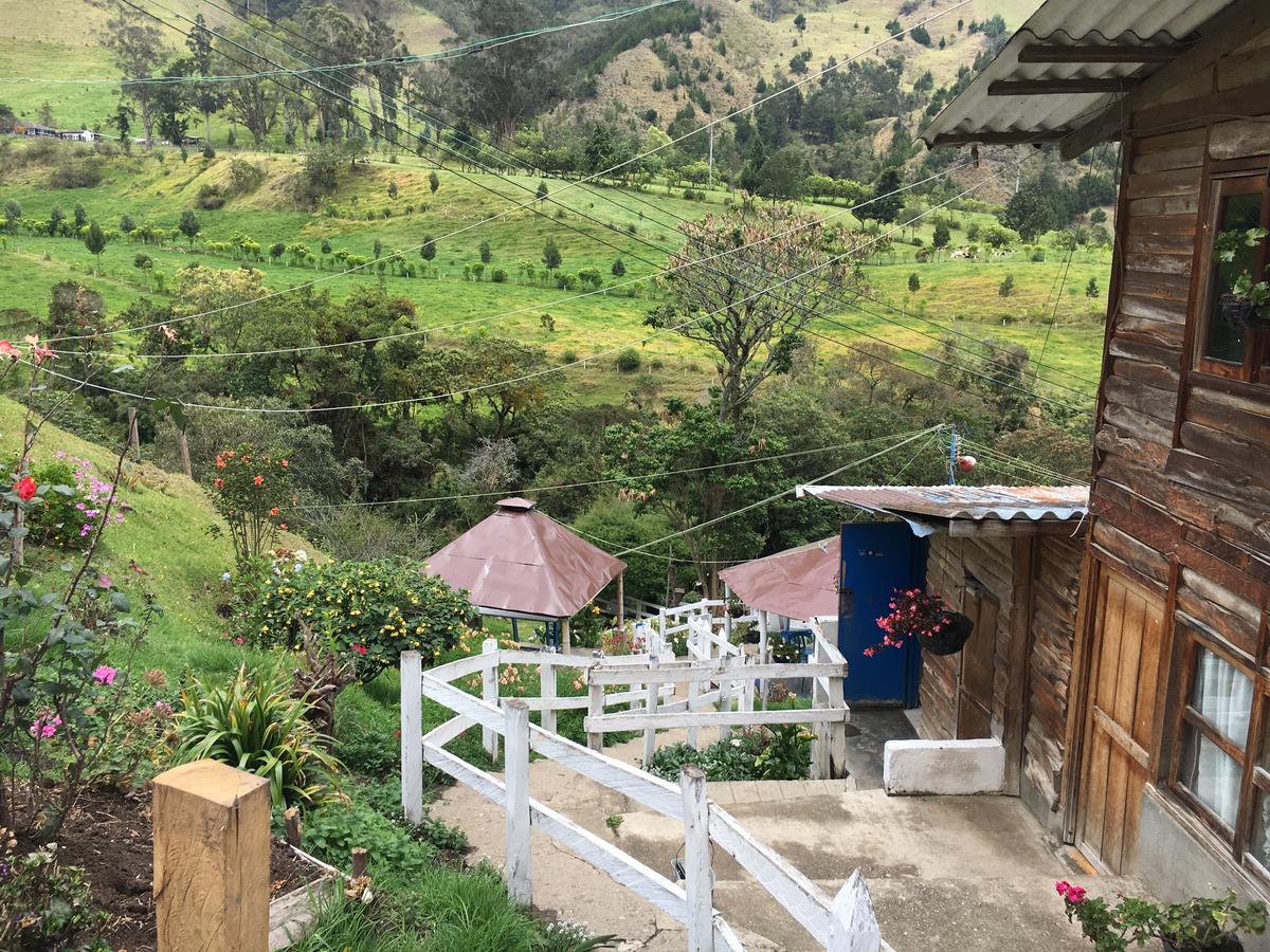 Cabanas Valle Del Cocora La Truchera Salento Kültér fotó