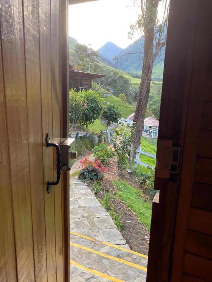 Cabanas Valle Del Cocora La Truchera Salento Kültér fotó