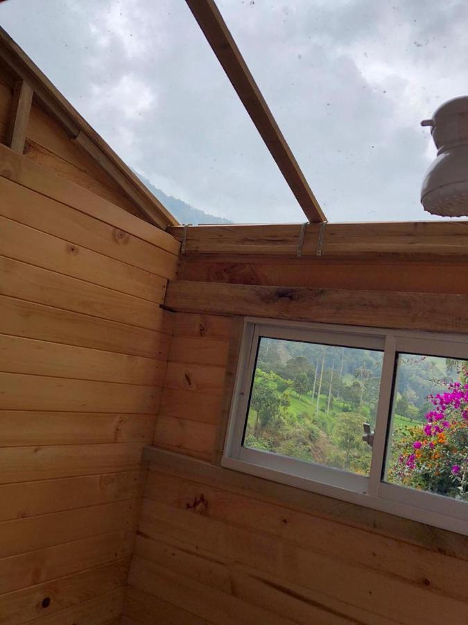 Cabanas Valle Del Cocora La Truchera Salento Kültér fotó